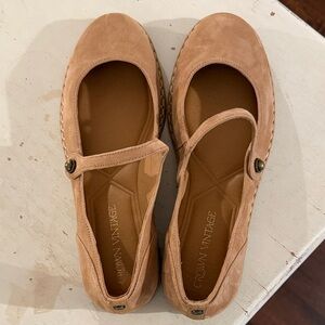 Crown Vintage Beige Mary Jane Loafers